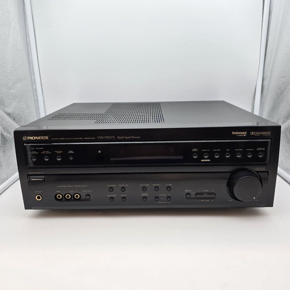 Pioneer VSX-D507S Audio/Video Multi-Channel Home Theater Receiver Dolby No Remot